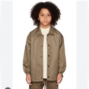Fear of God Essentials boys coaches jacket